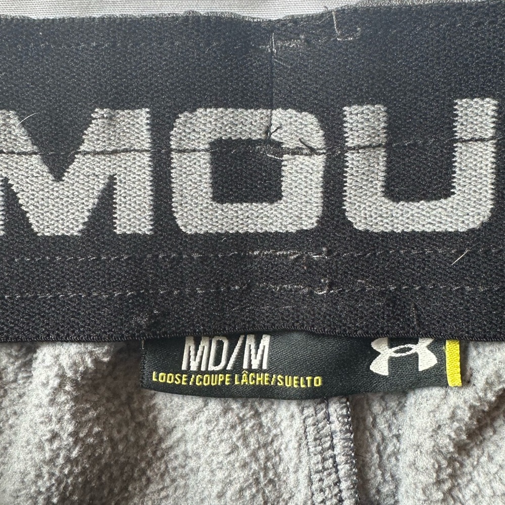 Under Armour Men’s Storm 1 Charcoal Grey Medium Fleece Lined Pants.